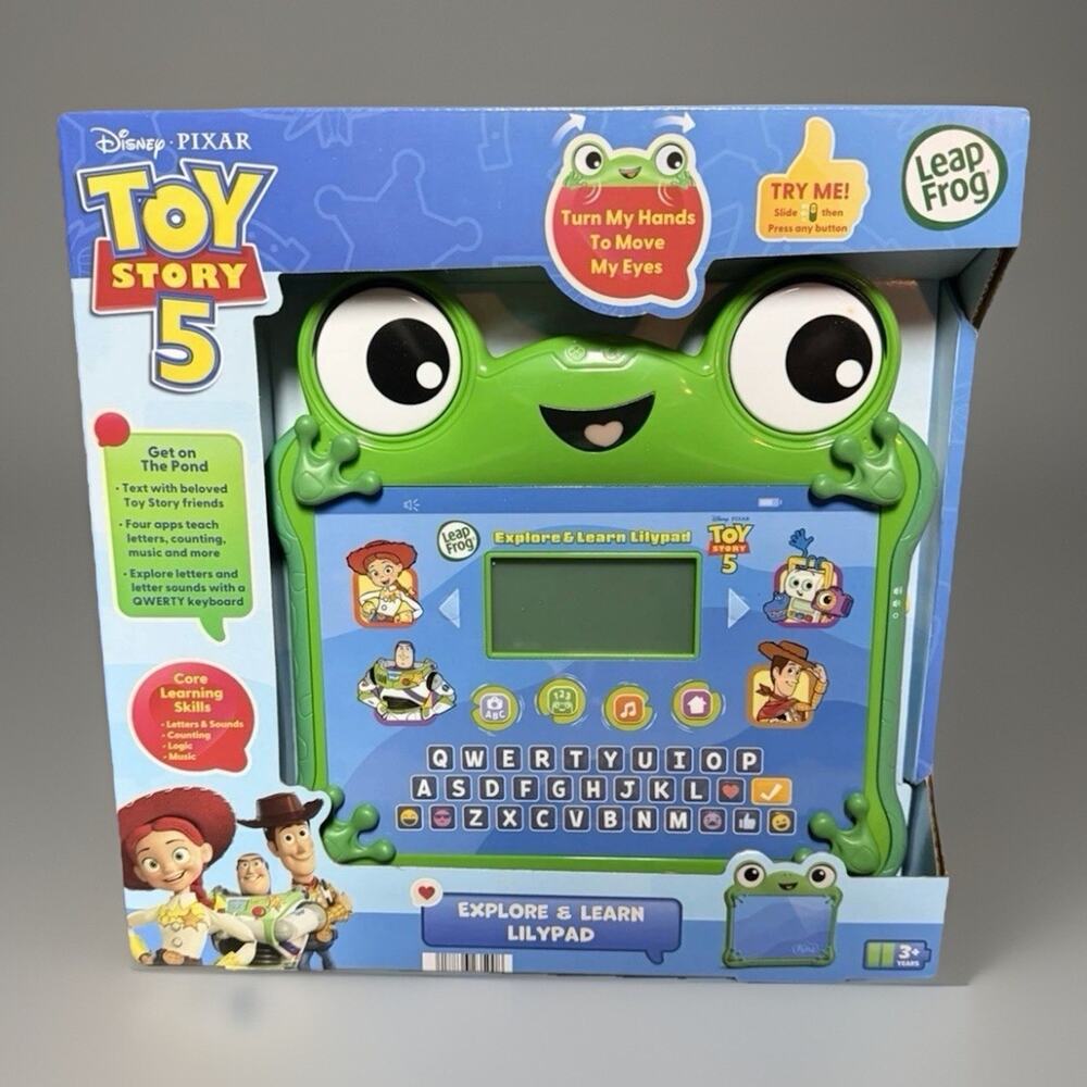 Disney Pixar Toy Story 5 LeapFrog Explore & Learn Lilypad Electronic Toy NIB